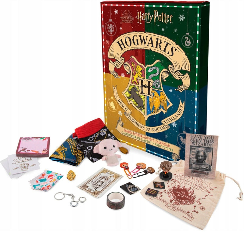 Zabawka HARRY POTTER KALENDARZ ADWENTOWY ZESTAW NIESPODZIA - kolekcjonerska premium zabawki Aseo dla dzieci