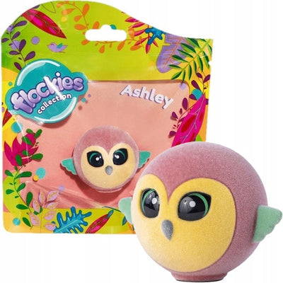 Zabawka FLOCKIES  PAPUGA ARA ASHLEY TM TOYS - kolekcjonerska premium zabawki Aseo dla dzieci