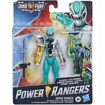 Zabawka POWER RANGERS DINO FURY HASBRO ORYGINALNA  GREEN Z - kolekcjonerska Hasbro premium dla dzieci fanow