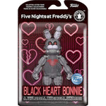 Funko Five Nights at Freddy's Bonnie - szczegóły figurki - czarne serce horror game FNAF