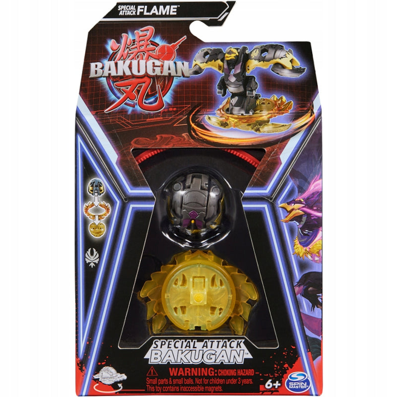 Zabawka BAKUGAN 3.0 SPECIAL ATTACK SPIN MASTER  BLACK CZAR - kolekcjonerska premium zabawki Aseo dla dzieci
