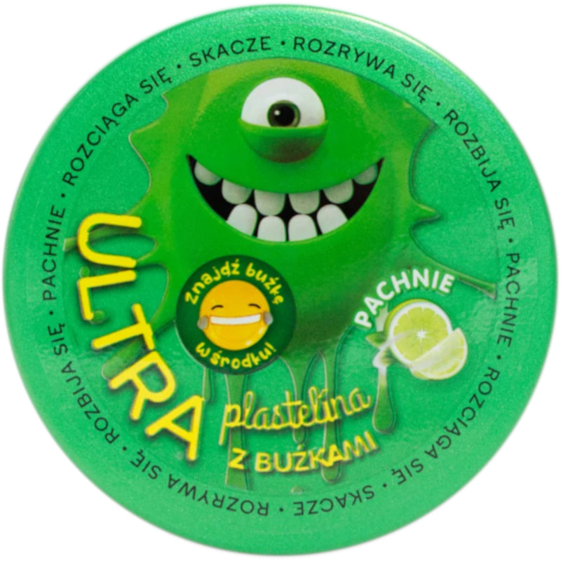 Zabawka ULTRA PLASTELINA Z BUŹKAMI EPEE ZIELONA PACHNĄCA L - kolekcjonerska Epee premium dla dzieci