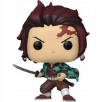 Funko POP ANIMATION DEMON SLAYER   TANJIRO KA - widok 2 opakowania tyl back box kolekcjonerska