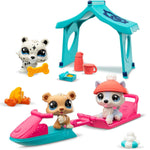 LITTLEST PET SHOP LPS SNOWY DAY PLAY PAC - widok 5 TM Toys opakowanie szczegoly collectible