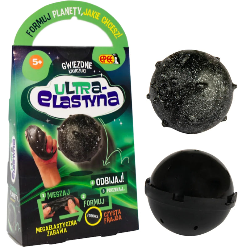 Zabawka ULTRAELASTYNA GWIEZDNE KAUCZUKI EPEE CZARNA - kolekcjonerska Epee premium dla dzieci