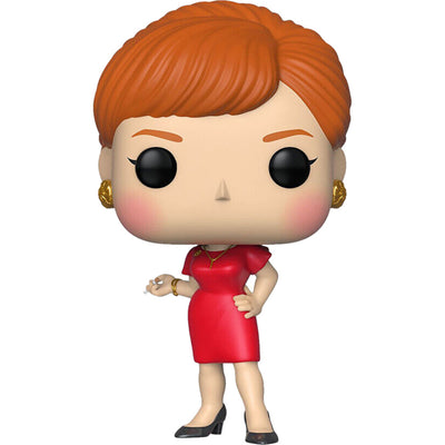 Funko POP TELEVISION MAD MEN   JOAN HOLLOWAY  - widok 2 opakowania tyl back box kolekcjonerska