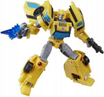TRANSFORMERS CYBERVERSE  AUTOBOT BUMBLEB - widok 4 opakowania szczegoly zabawka kolekcja