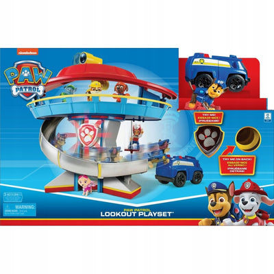 Zabawka PSI PATROL BAZA OBSERWACYJNA ZE ZJEŻDZALNIĄ LOOKOU - kolekcjonerska premium zabawki Aseo dla dzieci