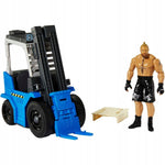 WWE WREKKIN' SLAM 'N STACK FORKLIFT WÓZE - widok 5 opakowania szczegoly zabawka kolekcja