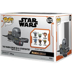 Funko POP STAR WARS THE MANDALORIAN IN N-1 STARFIG - widok 2 tyl opakowania box kolekcjonerska