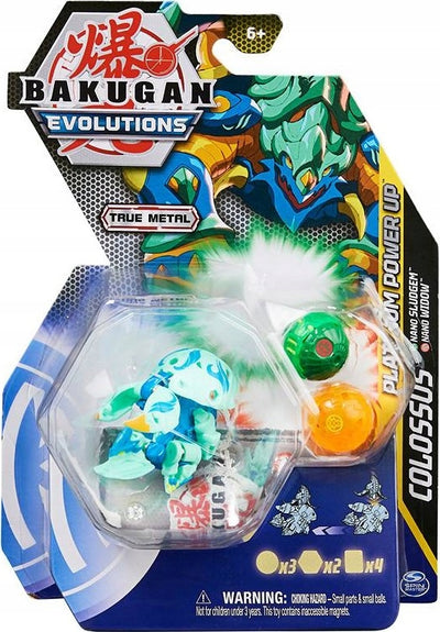 Zabawka BAKUGAN EVOLUTIONS PLATINUM METAL COLOSSUS WIDOW - kolekcjonerska premium zabawki Aseo dla dzieci