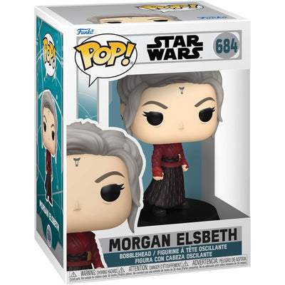 Figurka Funko POP Morgan Elsbeth - Star Wars Bobble-Head - kolekcjonerska Ahsoka villain dla fanów