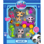 Zabawka LITTLEST PET SHOP LPS ZESTAW 3-PAK SAFFARI PLAY PA - kolekcjonerska TM Toys premium dla dzieci
