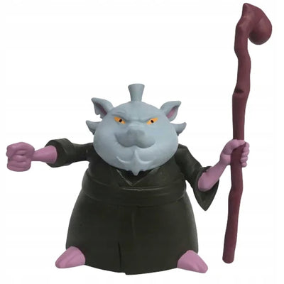 WOJOWNICZE ŻÓŁWIE NINJA MINI  SPLINTER - widok 2 opakowania szczegoly zabawka kolekcja