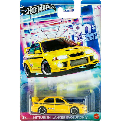 Zabawka HOT WHEELS 90S STREET SCENE SAMOCHÓD MITSUBISHI LA - kolekcjonerska Mattel premium dla dzieci
