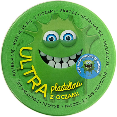 Zabawka ULTRA PLASTELINA Z OCZAMI EPEE ZIELONA 80g - kolekcjonerska Epee premium dla dzieci