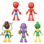 SPIDEY I SUPER KUMPLE 5-PAK SPIDEY IRON  - widok 4 opakowania Hasbro szczegoly kolekcja