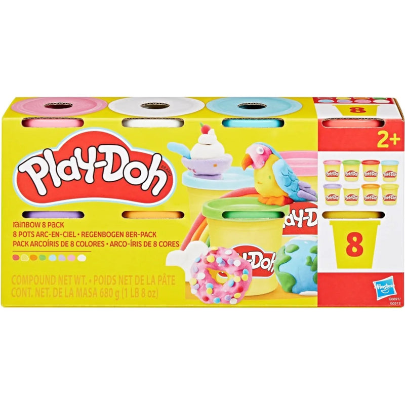 PLAY-DOH CIASTOLINA KOLOROWA ZESTAW TUB  - widok 4 opakowania Hasbro szczegoly kolekcja