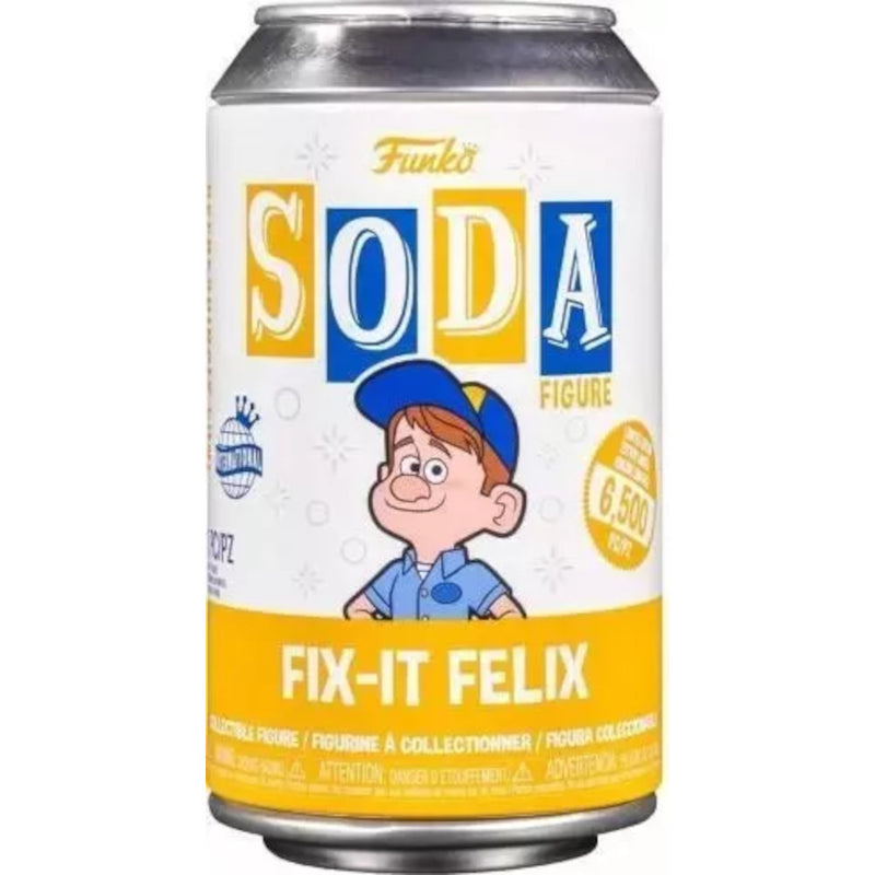 Funko Soda Fix-It Felix - figurka wyjeta z puszki - pomaranczowy cap Disney hero kolekcjonerska