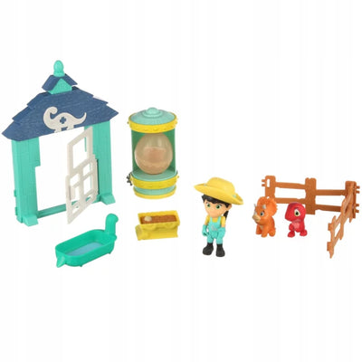 DINO RANCH WYLĘGARNIA DINO-MITE + FIGURK - widok 2 opakowania szczegoly zabawka kolekcja