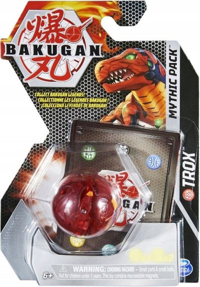 Zabawka BAKUGAN MYTHIC PACK  PYRUS TROX SPIN MASTER - kolekcjonerska premium zabawki Aseo dla dzieci