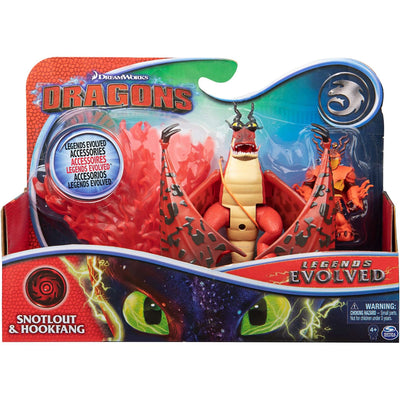 Zabawka JAK WYTRESOWAĆ SMOKA LEGENDS EVOLVED KOSZMAR PONOC - kolekcjonerska Spin Master premium dla dzieci