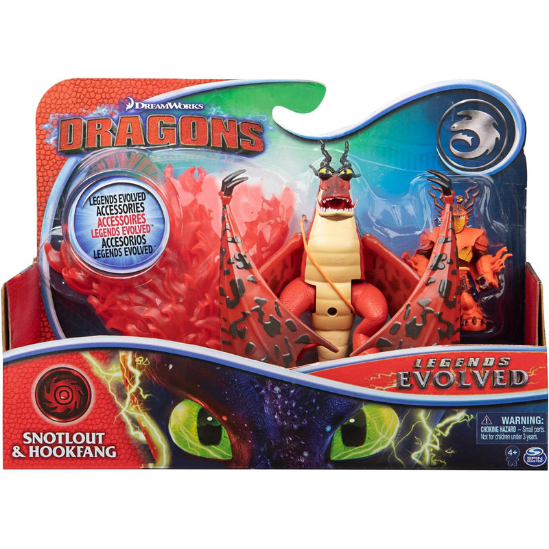 Zabawka JAK WYTRESOWAĆ SMOKA LEGENDS EVOLVED KOSZMAR PONOC - kolekcjonerska Spin Master premium dla dzieci