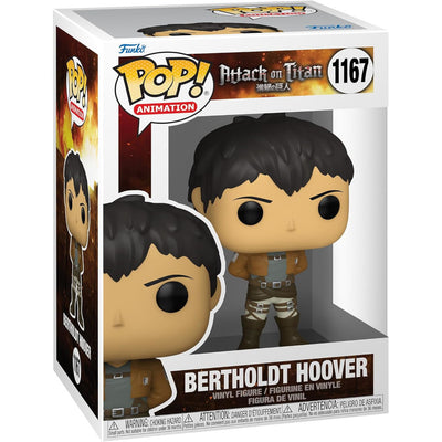 Figurka Funko POP Bertholdt Hoover - Attack on Titan anime - kolekcjonerski Colossal Titan shifter AoT