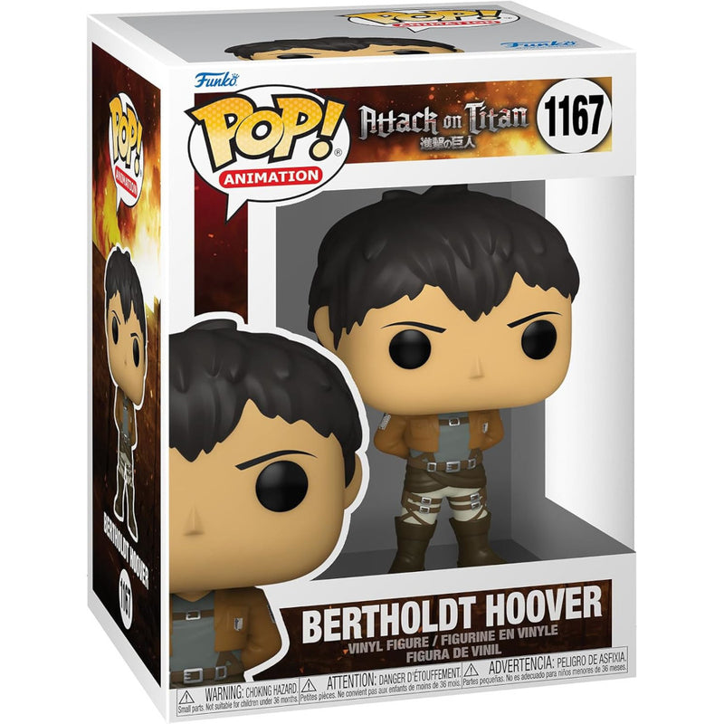 Figurka Funko POP Bertholdt Hoover - Attack on Titan anime - kolekcjonerski Colossal Titan shifter AoT
