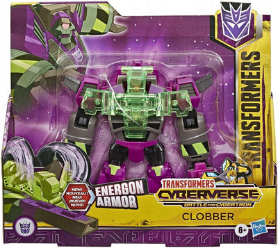Zabawka TRANSFORMERS ENERGON ARMOR CLOBBER HASBRO - kolekcjonerska premium zabawki Aseo dla dzieci