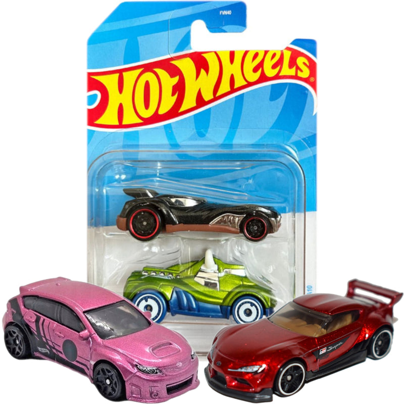 Zabawka HOT WHEELS 2-PAK AUTKA SAMOCHODZIKI AUTA MIX MODEL - kolekcjonerska Mattel premium dla dzieci
