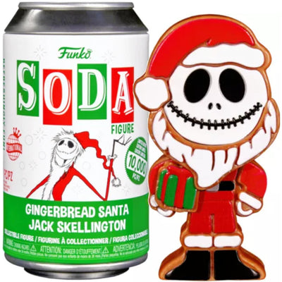 Figurka Funko Soda Gingerbread Santa Jack Skellington - limitowana w puszce - świąteczna Disney