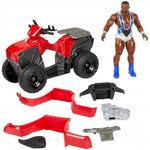 WWE WREKKIN' SLAM N SPIN ATV WRESTLING M - widok 3 opakowania szczegoly zabawka kolekcja