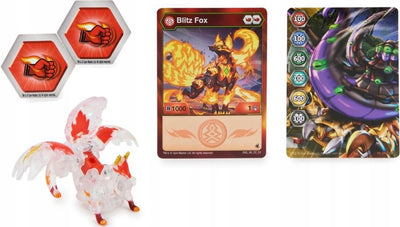 BAKUGAN EVOLUTIONS  KULA DIAMOND BLITZ F - widok 2 opakowania szczegoly zabawka kolekcja