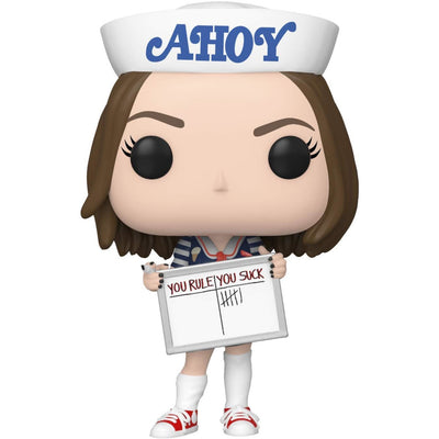 Funko POP TELEVISION STRANGER THINGS   ROBIN  - widok 2 opakowania tyl back box kolekcjonerska