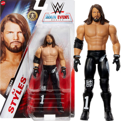 Zabawka WWE MAIN EVENT SERIES 154 SERIA MATTEL RUCHOMA  AJ - kolekcjonerska Mattel premium dla dzieci