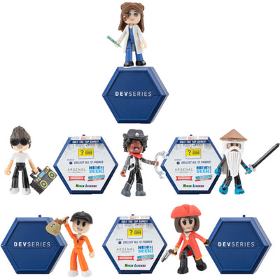 DEVSERIES ROBLOX MYSTERY FIGURE SERIA 1  - widok 2 opakowania Jazwares szczegoly kolekcja