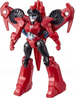 TRANSFORMERS CYBERVERSE  WINDBLADE 10cm - widok 2 opakowania szczegoly zabawka kolekcja
