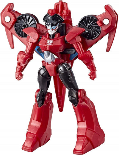 TRANSFORMERS CYBERVERSE  WINDBLADE 10cm - widok 2 opakowania szczegoly zabawka kolekcja