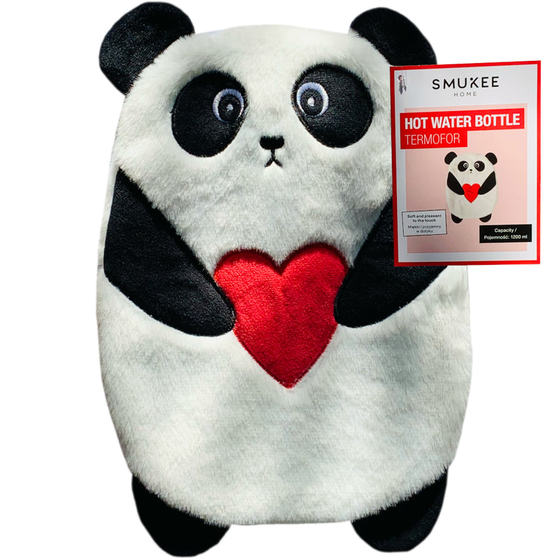 Zabawka TERMOFOR PLUSZOWY MIĘKKI DLA DZIECI SMUKEE PANDA Z - kolekcjonerska Smukee premium dla dzieci