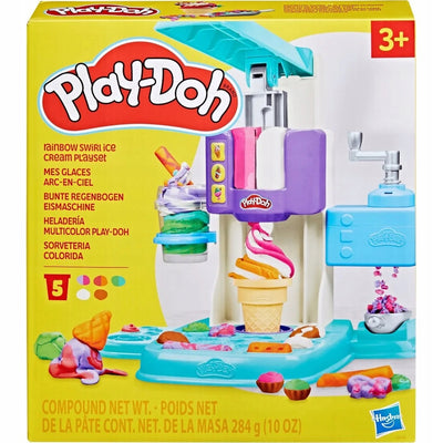 Zabawka PLAY-DOH CIASTOLINA HASBRO ZESTAW ZAKRĘCONA TĘCZOW - kolekcjonerska Hasbro premium dla dzieci fanow