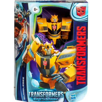 Zabawka TRANSFORMERS EARTHSPARK ISKRA ZIEMI DELUXE CLASS A - kolekcjonerska Hasbro premium dla dzieci fanow