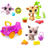 LITTLEST PET SHOP LPS ZESTAW 3-PAK SAFFA - widok 5 TM Toys opakowanie szczegoly collectible