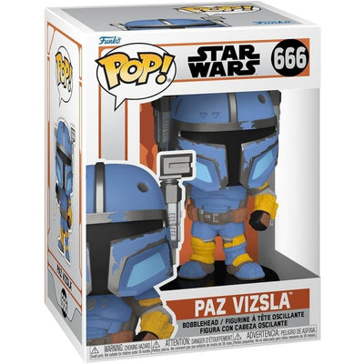 Figurka Funko POP STAR WARS BOBBLE-HEAD ORYGINALNA  PAZ VIZSLA 666 - kolekcjonerska premium SEO optimized figu