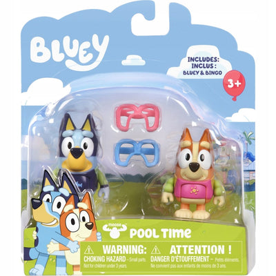 Zabawka BLUEY BINGO POOL TIME ZABAWA NA BASENIE ZESTAW FIG - kolekcjonerska premium zabawki Aseo dla dzieci