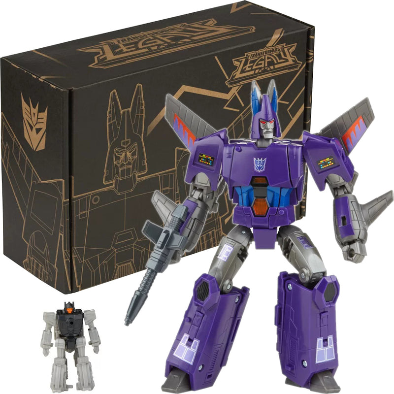 Zabawka TRANSFORMERS LEGACY VOYAGER CLASS TOMY DECEPTICON  - kolekcjonerska Hasbro premium dla dzieci fanow