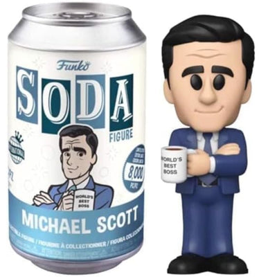 Figurka Funko POP FUNKO SODA FIGURE  THE OFFICE MICHAEL SCOTT - kolekcjonerska premium dla fanow kolekcjonerow