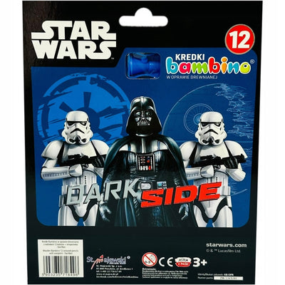 KREDKI BAMBINO JUMBO W DREWNIANEJ OPRAWI - widok 2 St. Majewski opakowanie szczegoly