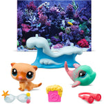 LITTLEST PET SHOP LPS SERIA 1 PETFLUENCE - widok 4 TM Toys opakowanie szczegoly collectible