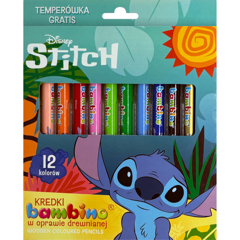 Zabawka KREDKI BAMBINO JUMBO GRUBE W DREWNIANEJ OPRAWIE Z  - kolekcjonerska St. Majewski premium dla dzieci